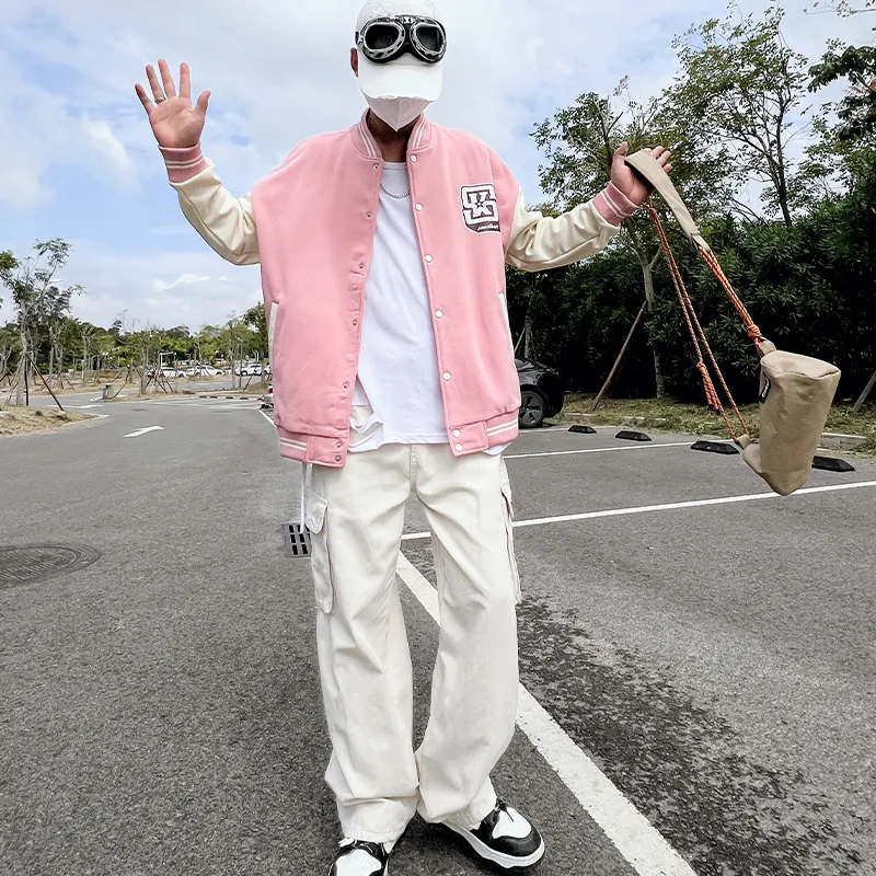 SandKnit Baseball Jacket Unisex-11