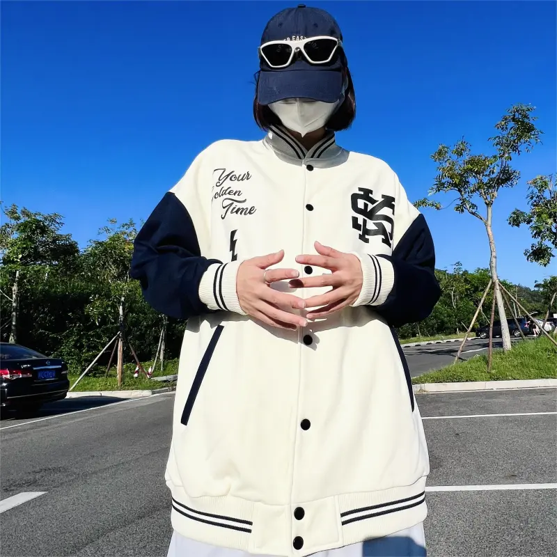 SandKnit Baseball Jacket Unisex-10
