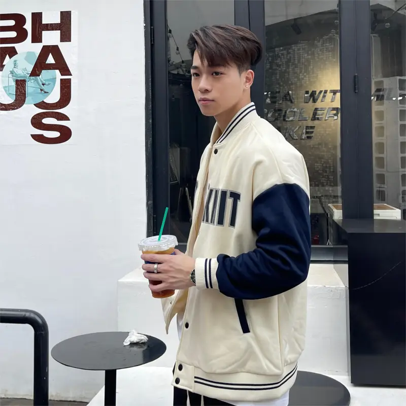 SandKnit Baseball Jacket Unisex-13