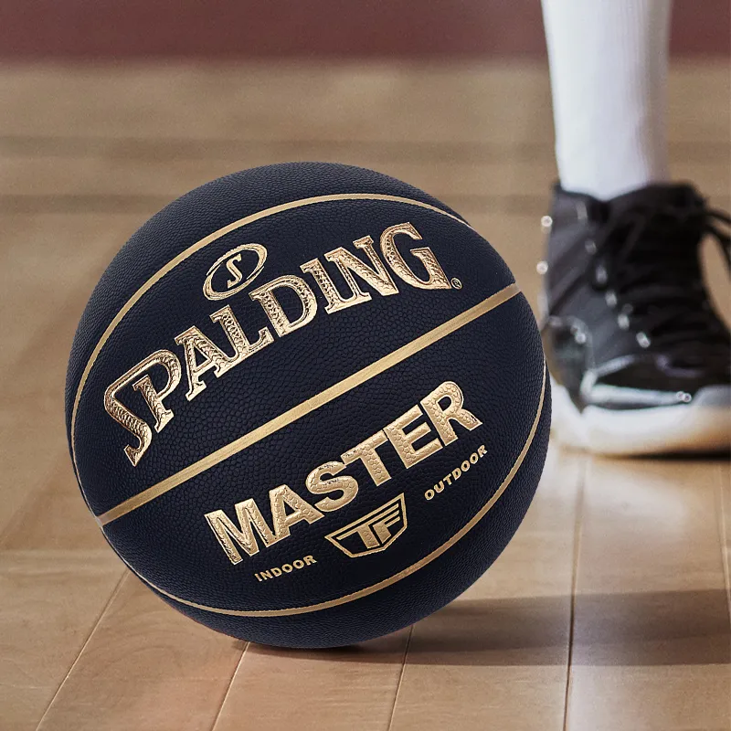 SPALDING TF Collection 77 812Y PU Basketball Black Gold Size 7 Training Unisex-3
