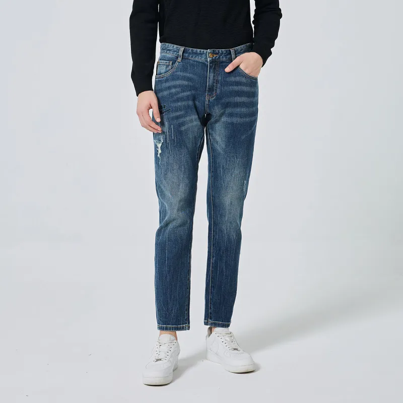DAVID NAMAN Jeans Men Blue-5