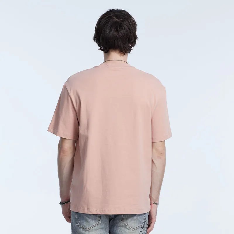 DAVID NAMAN T Shirts Men Pink-4