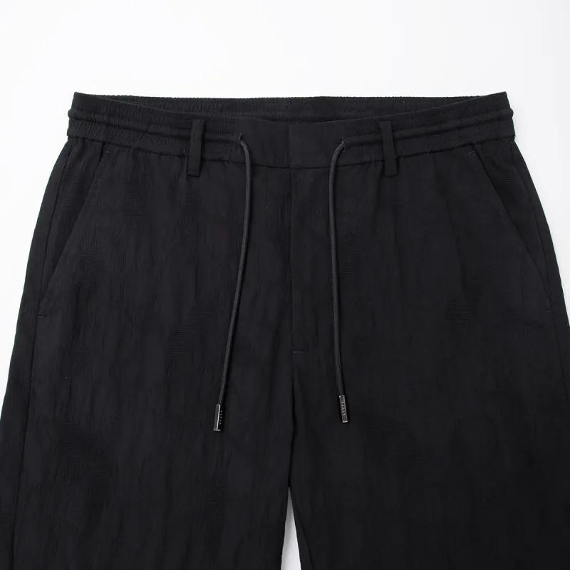 DAVID NAMAN Casual Pants Men's Black-7