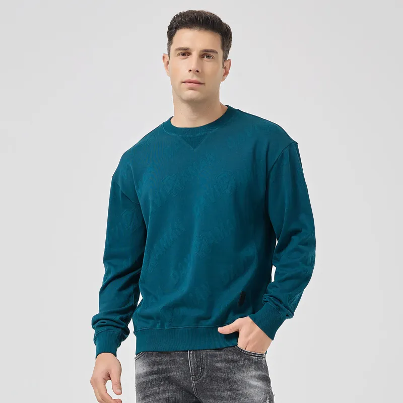DAVID NAMAN Sweatshirts Men Green-2