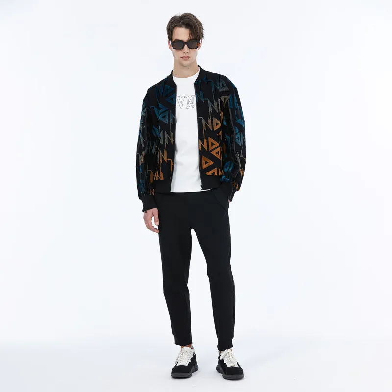 DAVID NAMAN Jackets Men Blue-6