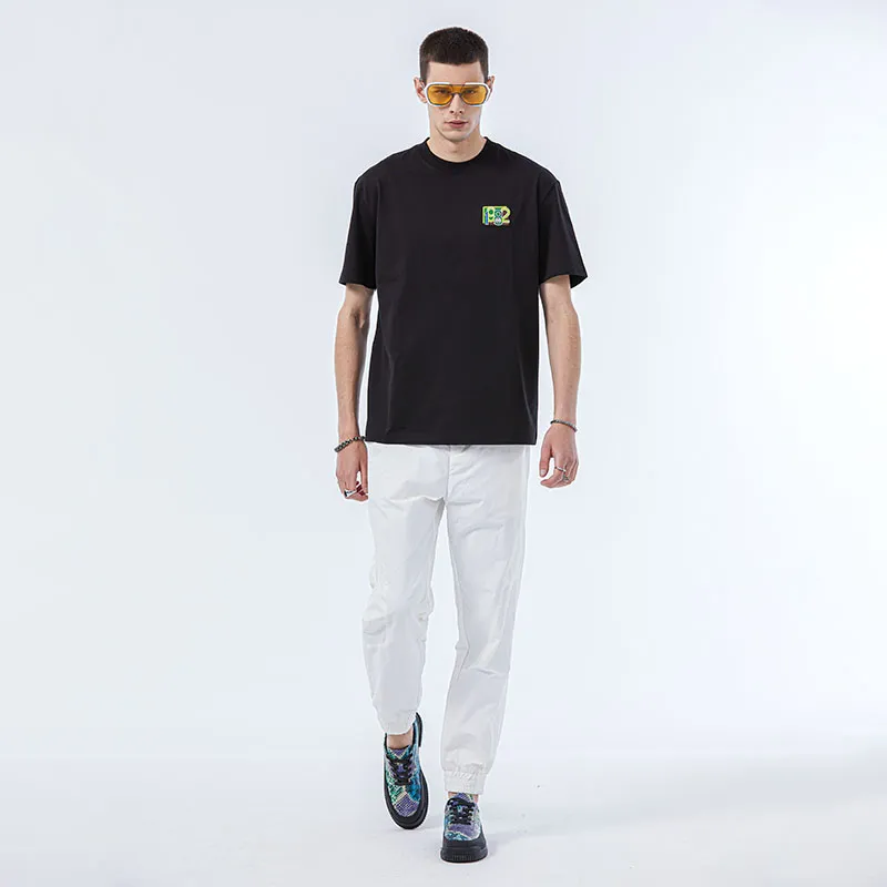 DAVID NAMAN T Shirts Men Black-2