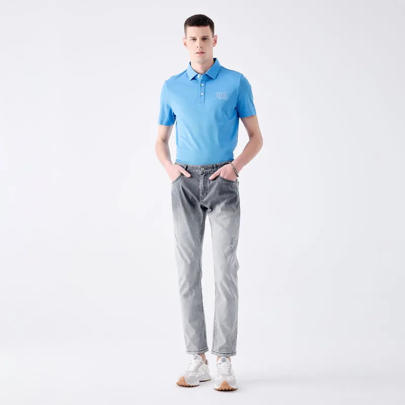 DAVID NAMAN Jeans Men Gray-7