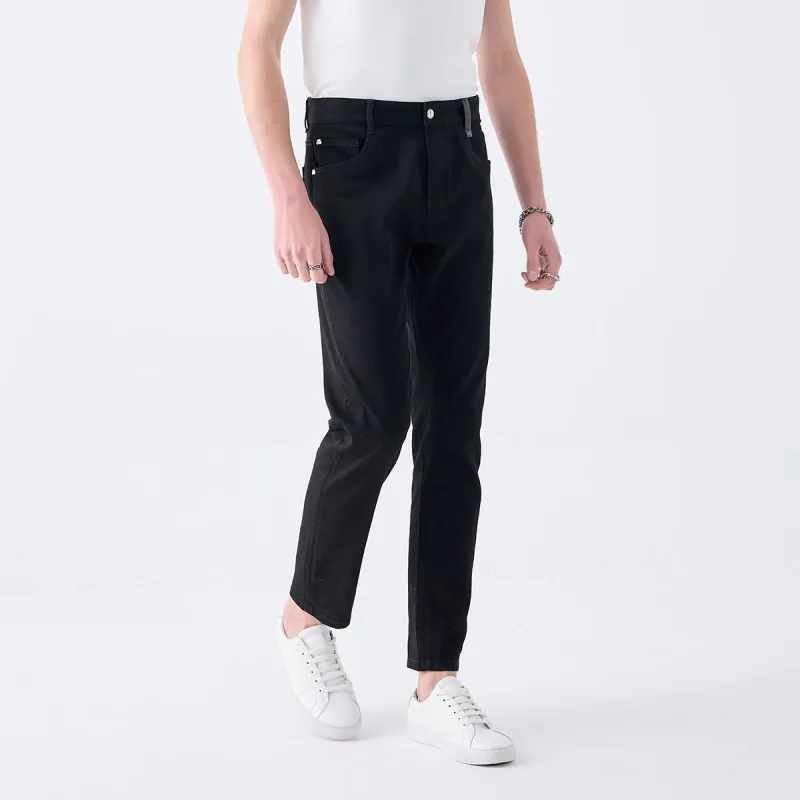 DAVID NAMAN Jeans Men Black-5