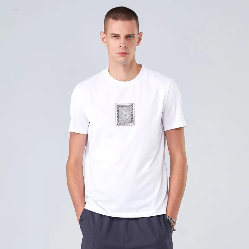 DAVID NAMAN T Shirts Men White-2
