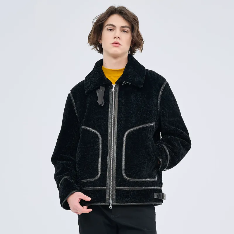 DAVID NAMAN FW23 Fur Men's Black-4