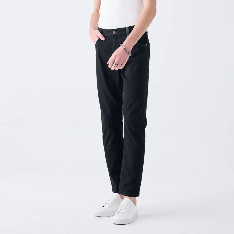 DAVID NAMAN Jeans Men Black-4