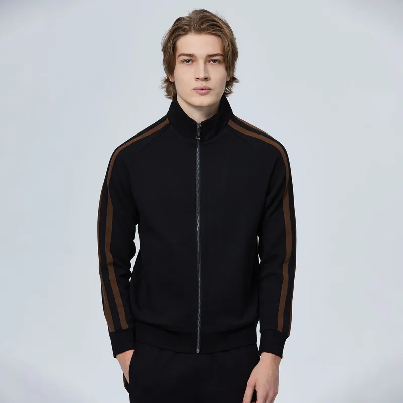 DAVID NAMAN Sweatshirts Men Black-4
