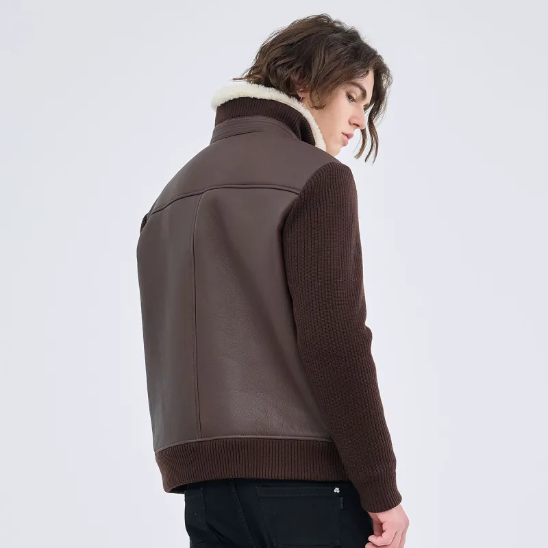 DAVID NAMAN FW23 Fur Men's Brown-5