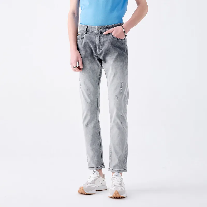 DAVID NAMAN Jeans Men Gray-3