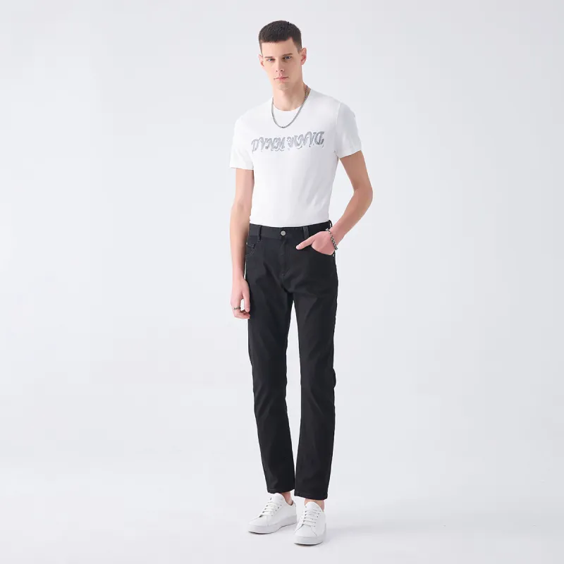DAVID NAMAN Jeans Men Black-7