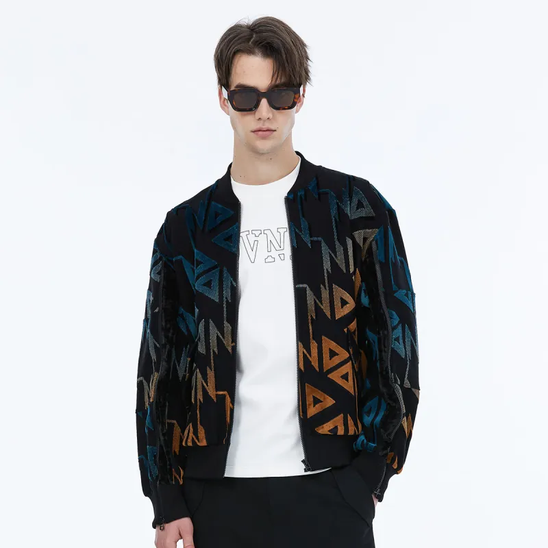 DAVID NAMAN Jackets Men Blue-3
