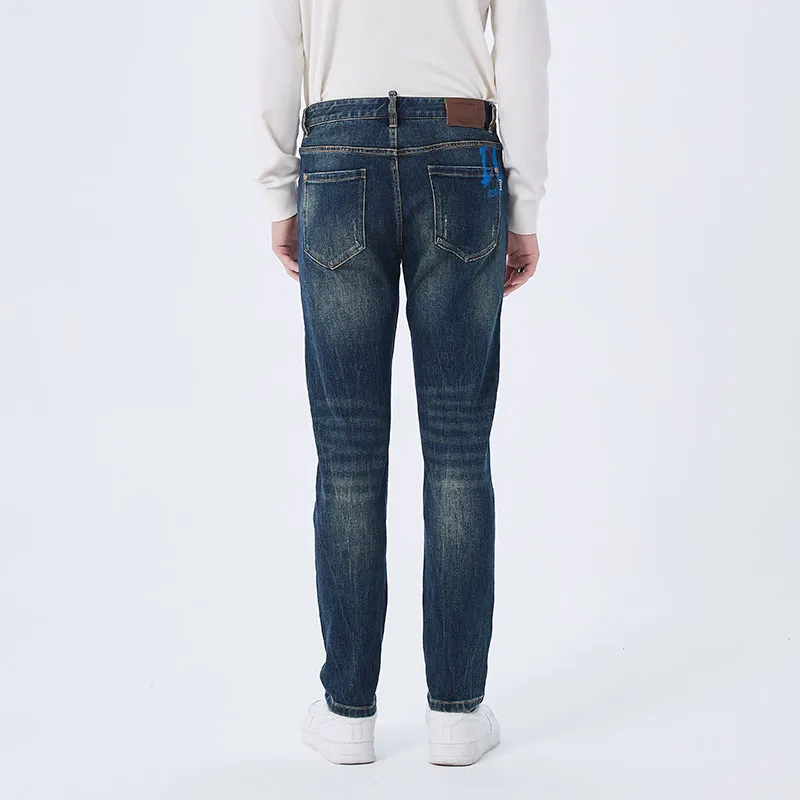 DAVID NAMAN Jeans Men Blue-3