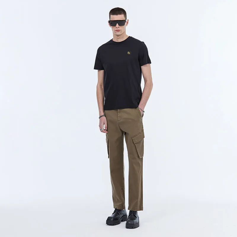 DAVID NAMAN Cargo Pants Men Khaki-2