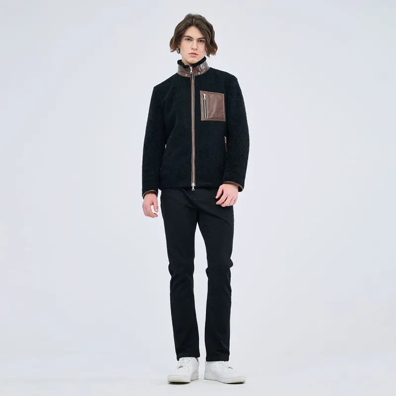 DAVID NAMAN Furs Men Black-6