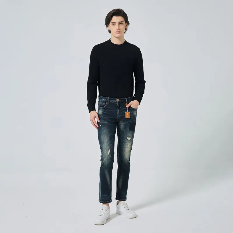 DAVID NAMAN Jeans Men Blue-6