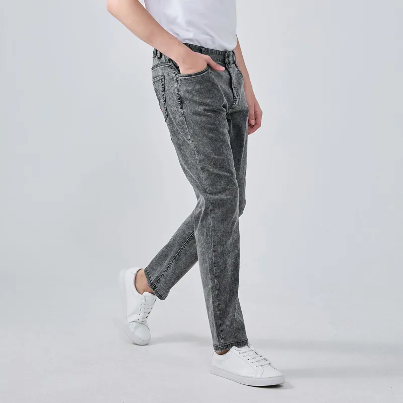 DAVID NAMAN SS24 Jeans Men's Gray-4
