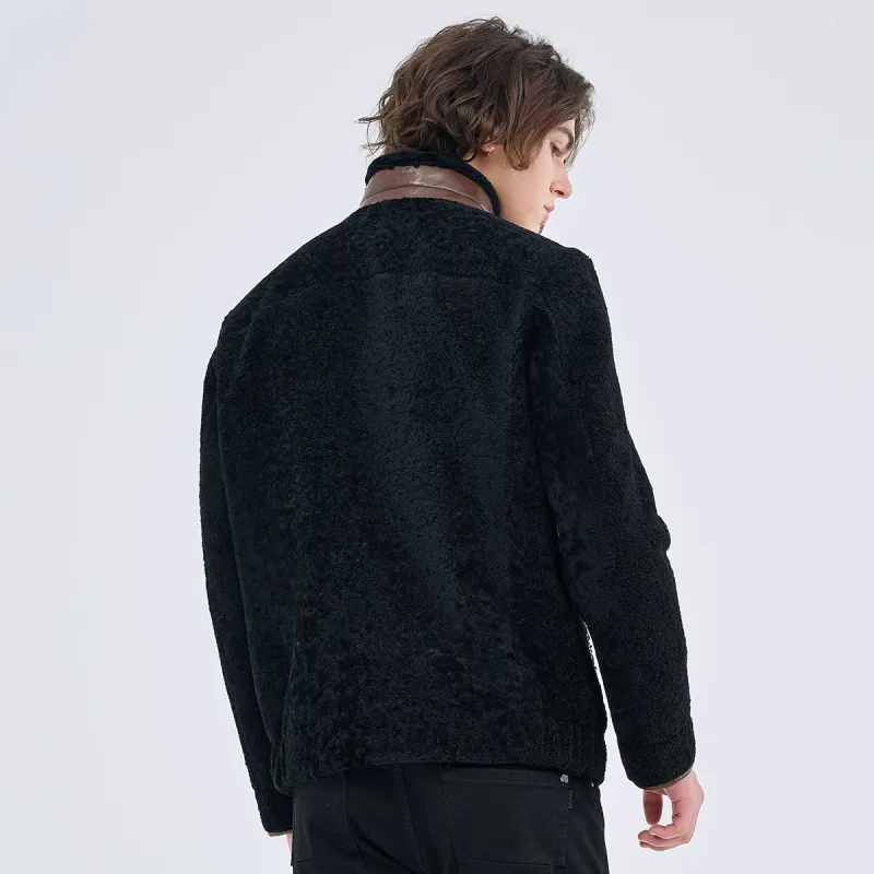 DAVID NAMAN Furs Men Black-3