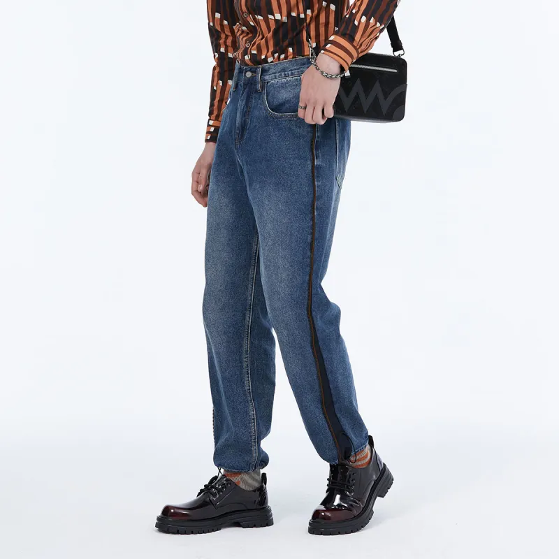 DAVID NAMAN Jeans Men Blue-5