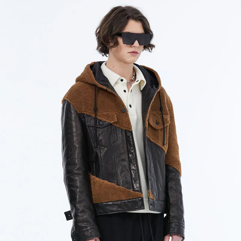 DAVID NAMAN FW23 Fur Men's Camel-3