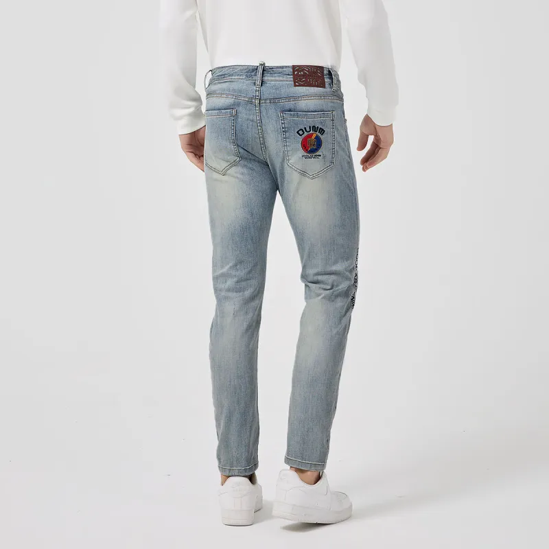 DAVID NAMAN Jeans Men Blue-4