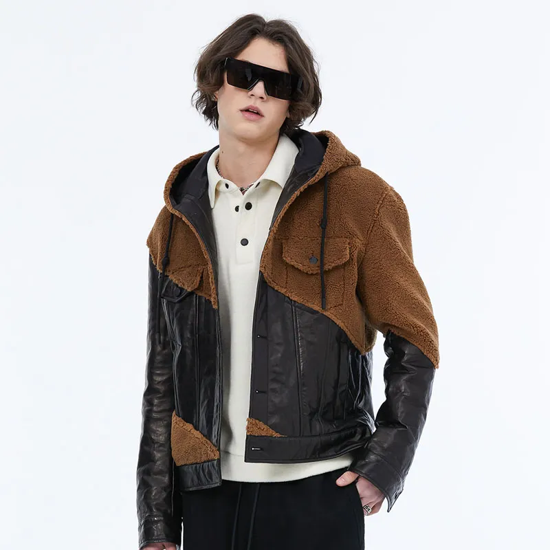 DAVID NAMAN FW23 Fur Men's Camel-2