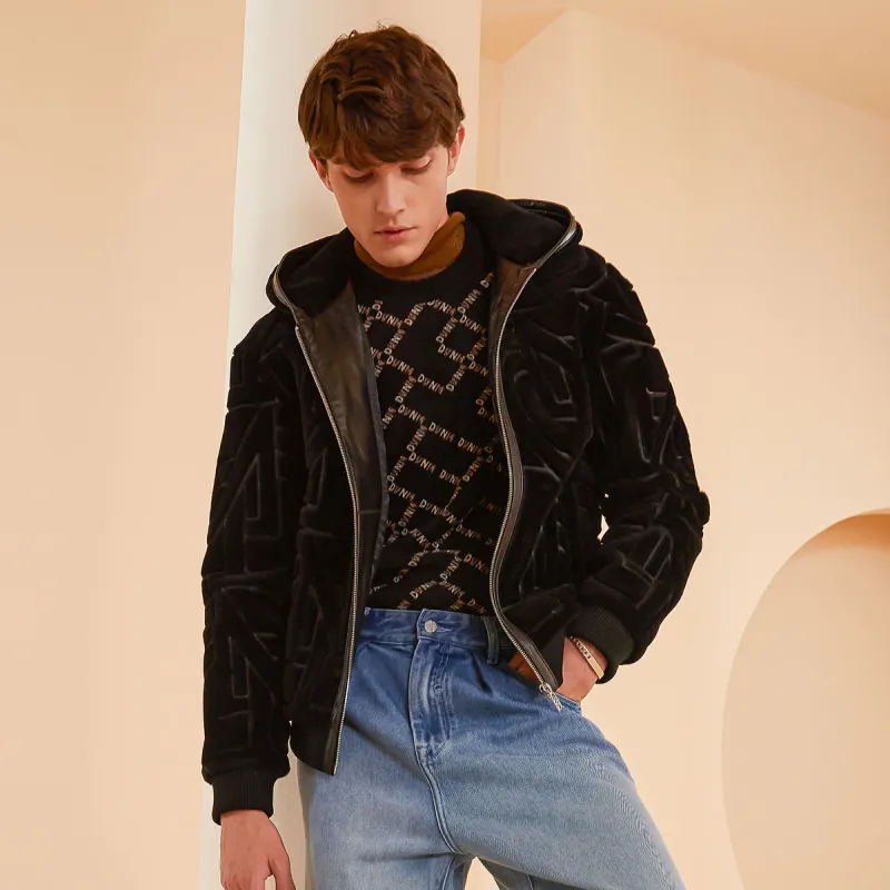 DAVID NAMAN FW23 Fur Men's Black-6