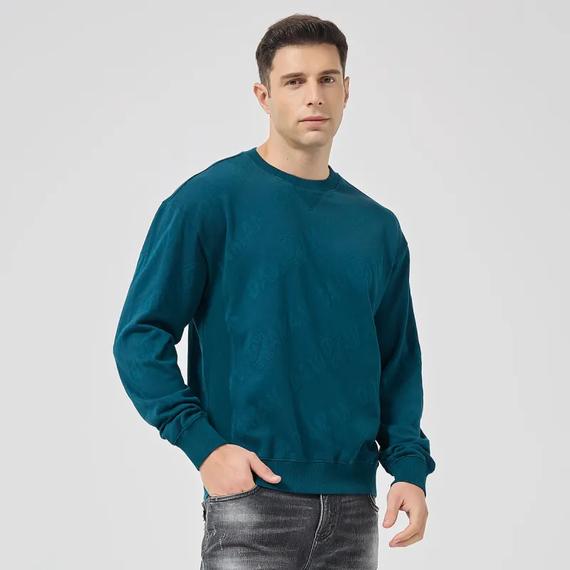 DAVID NAMAN Sweatshirts Men Green-3