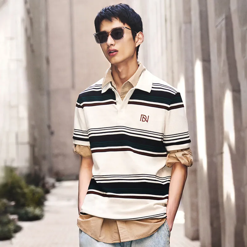 DAVID NAMAN Polo Shirt Unisex, Celebrity Same Style Men's-2