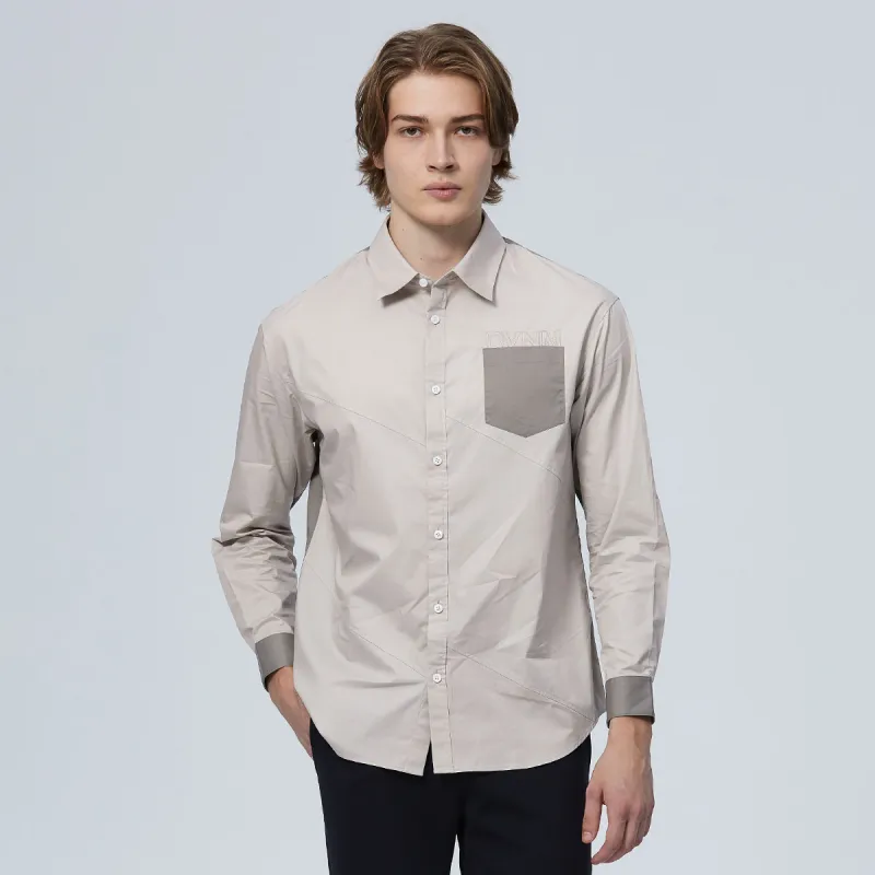 DAVID NAMAN SS24 Shirt Men's Khaki-2
