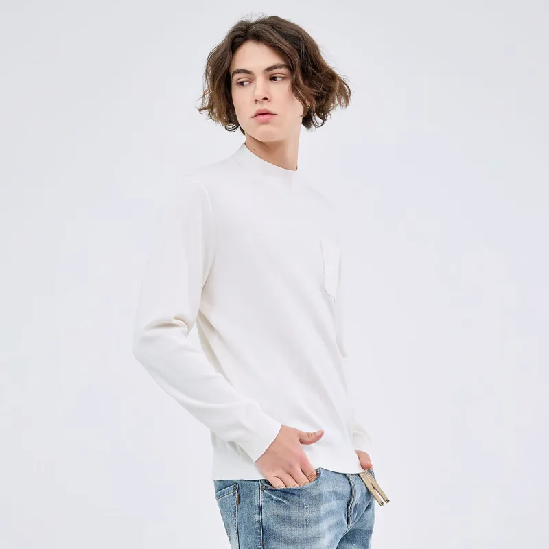DAVID NAMAN FW23 Sweater Men's White-4