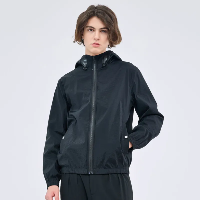DAVID NAMAN Jackets Men Black-6