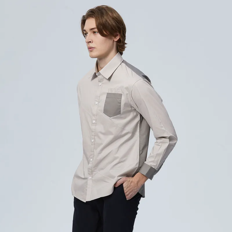 DAVID NAMAN SS24 Shirt Men's Khaki-5
