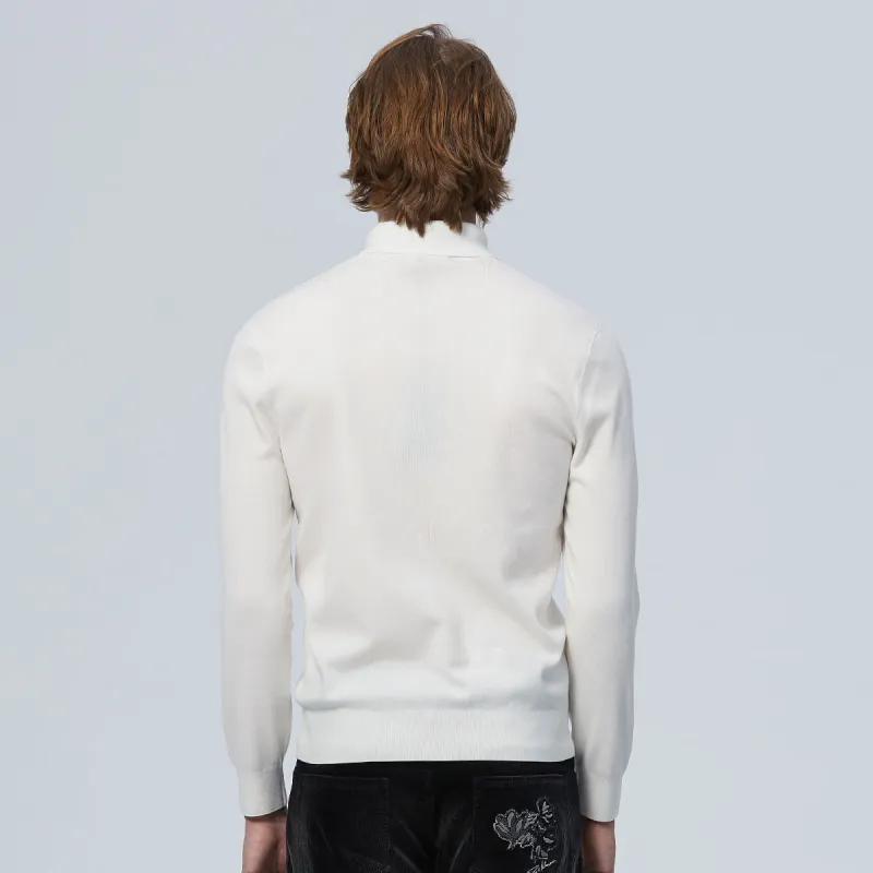 DAVID NAMAN Sweater Men's White-3