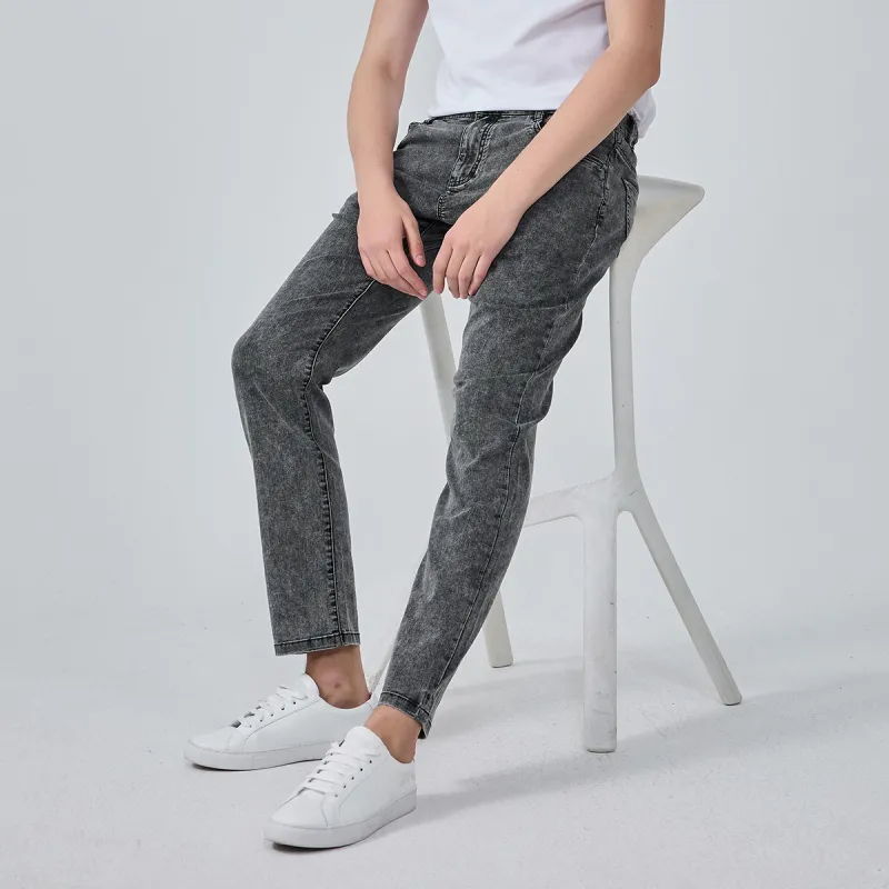 DAVID NAMAN SS24 Jeans Men's Gray-10