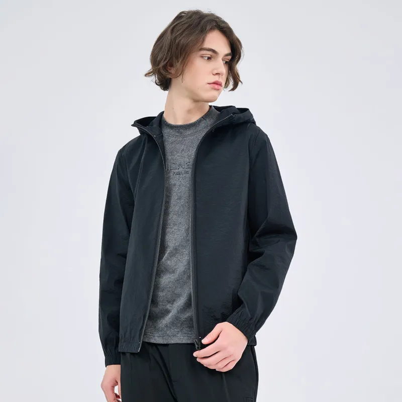 DAVID NAMAN Jackets Men Black-4