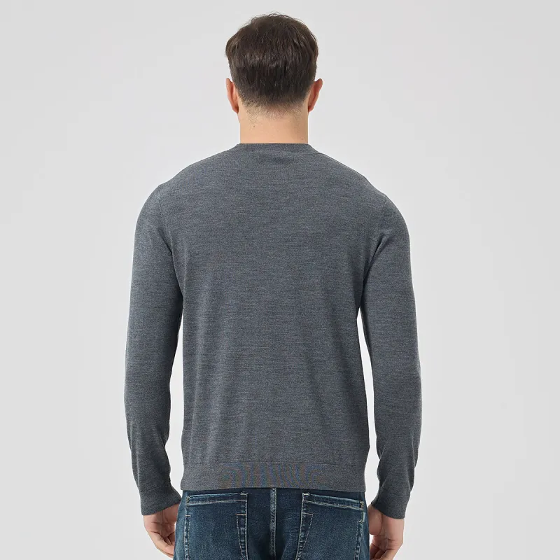 DAVID NAMAN Sweaters Men Gray-3