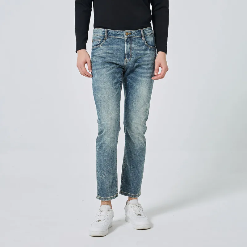 DAVID NAMAN FW23 Jeans Men's Blue-2