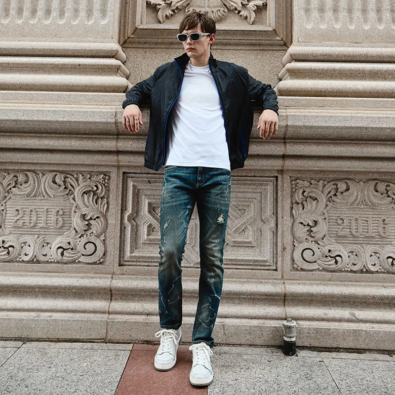 DAVID NAMAN Jeans Men's Denim Blue-3
