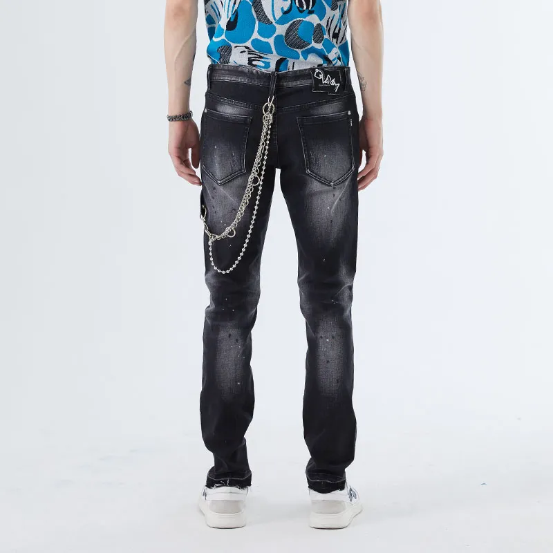 DAVID NAMAN Jeans Men Navy Blue-6