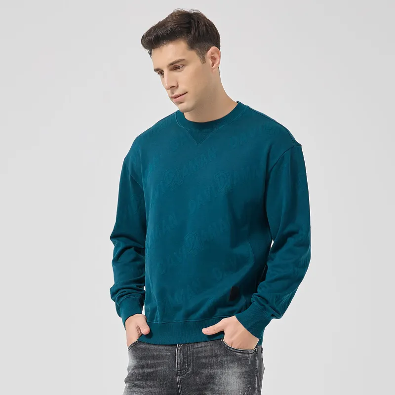 DAVID NAMAN Sweatshirts Men Green-4