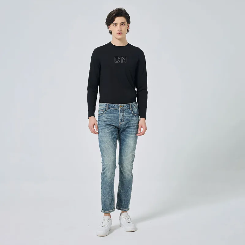 DAVID NAMAN FW23 Jeans Men's Blue-6