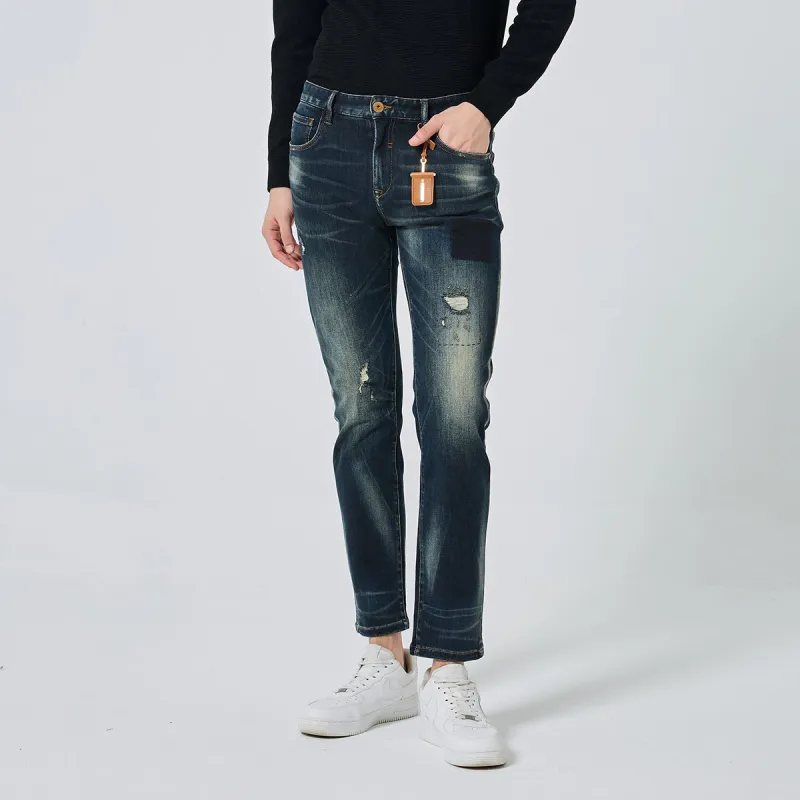 DAVID NAMAN Jeans Men Blue-5