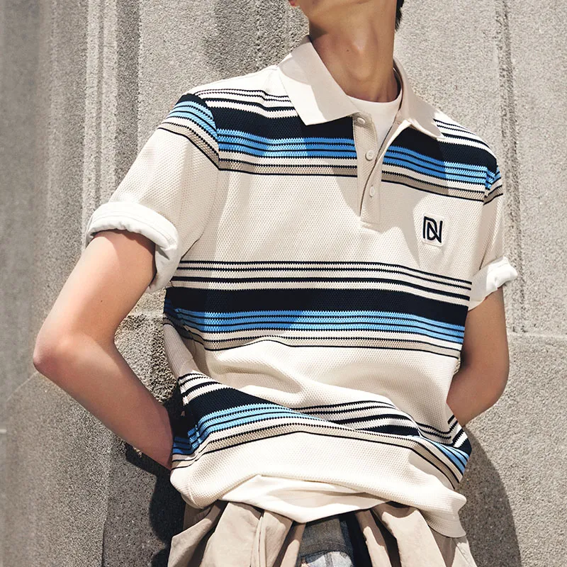 DAVID NAMAN Polo Shirt Unisex, Celebrity Same Style Men's-9