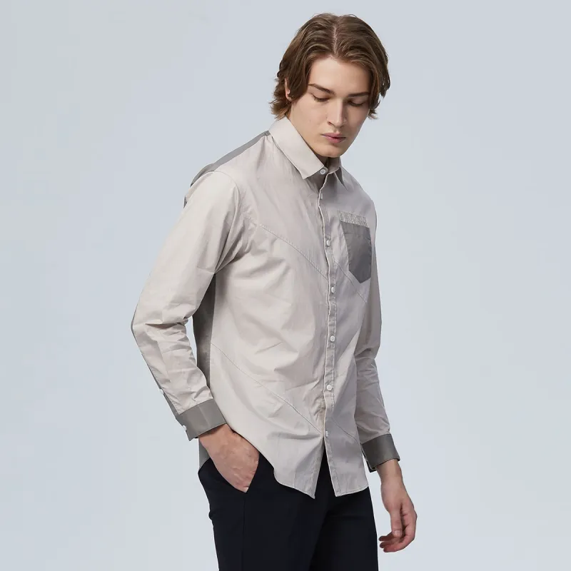 DAVID NAMAN SS24 Shirt Men's Khaki-4