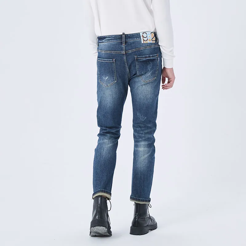 DAVID NAMAN Jeans Men Blue-3